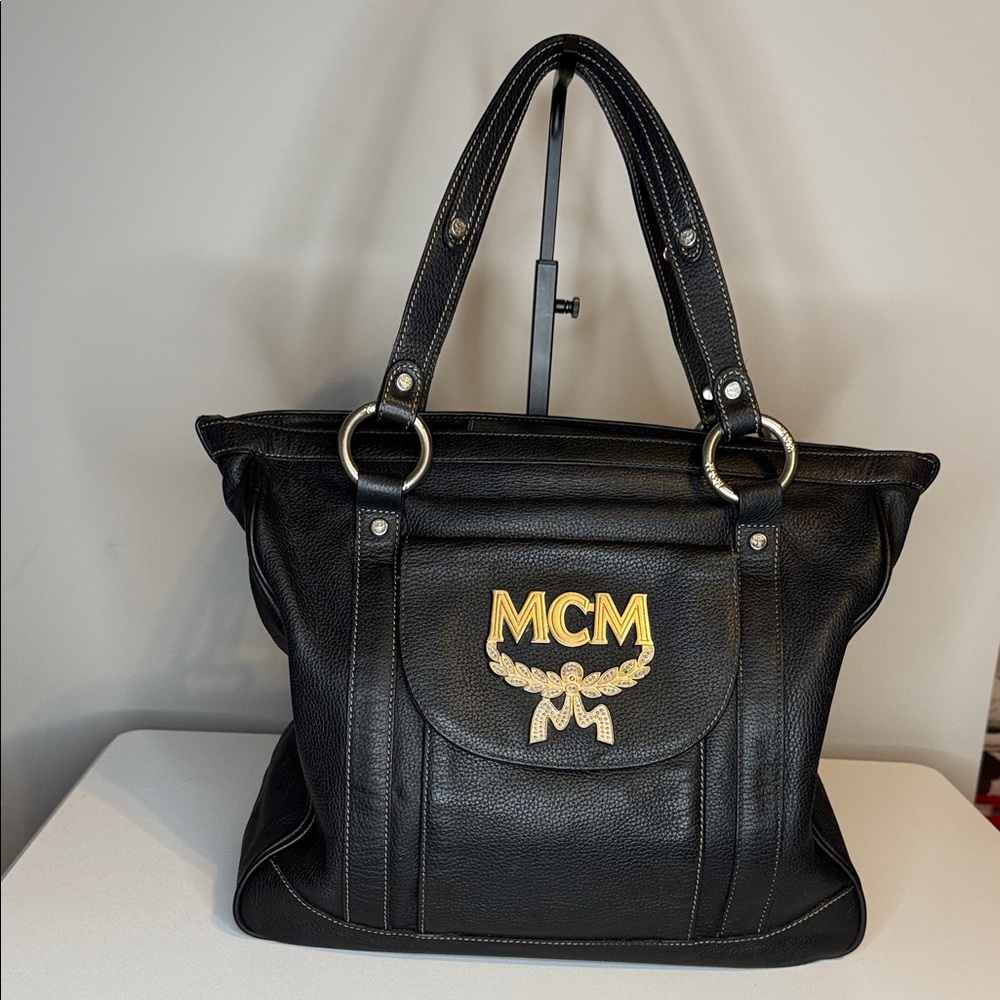 MCM Limited Edition Vintage Black Tote